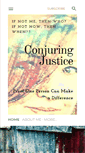Mobile Screenshot of conjuringjustice.com