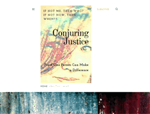 Tablet Screenshot of conjuringjustice.com